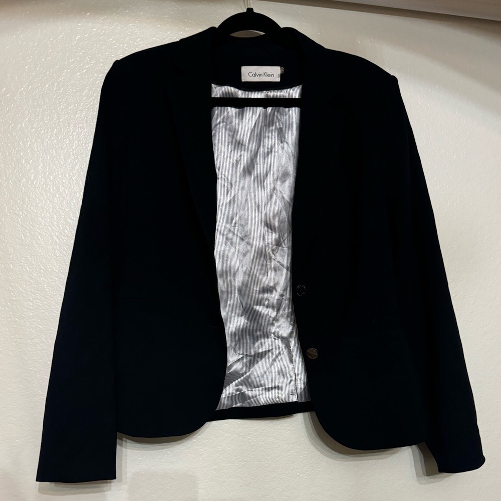 Navy Calvin Klein Blazer